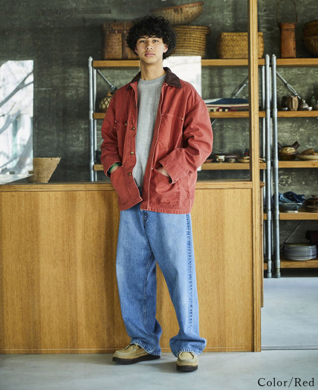 orSlow オアスロウ 01-6034 Relax Fit Oxford Coverall