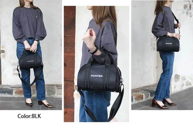 HUNTER ハンター プレミアム ナイロン バレル バッグ｜耐水・軽量