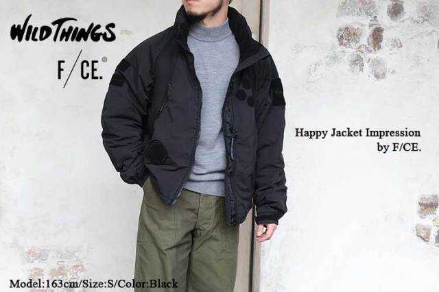 F/CE. × WILD THINGS Happy Jacket Impression｜軽量プリマロフト中綿