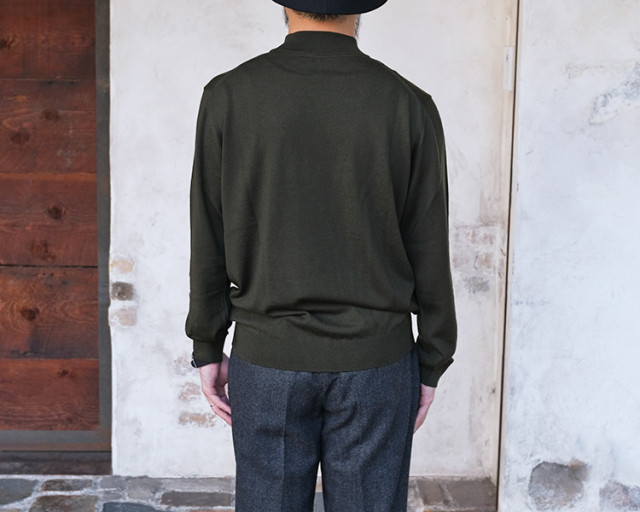 FULL MOON ネックス MOONCASTLE ムーンキャッスル 12G Lightweight Merino Wool Mockneck