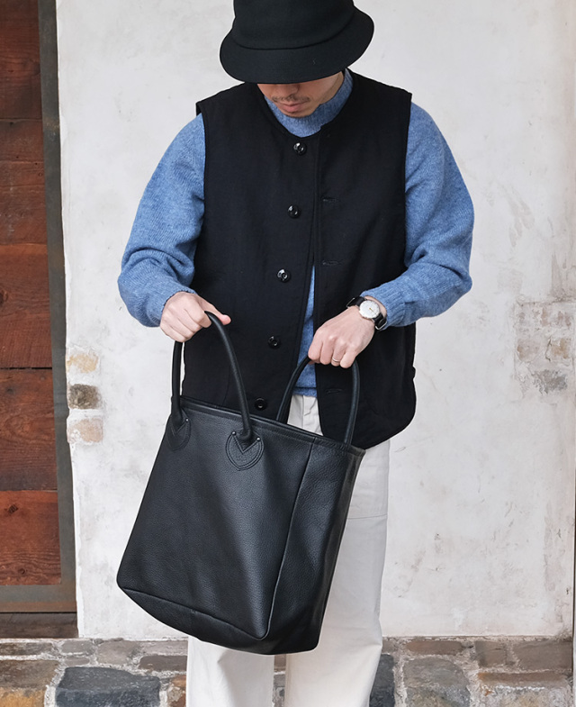 orSlow オアスロウ 03-018-L61 Leather Tote レザートートバッグ 龍野