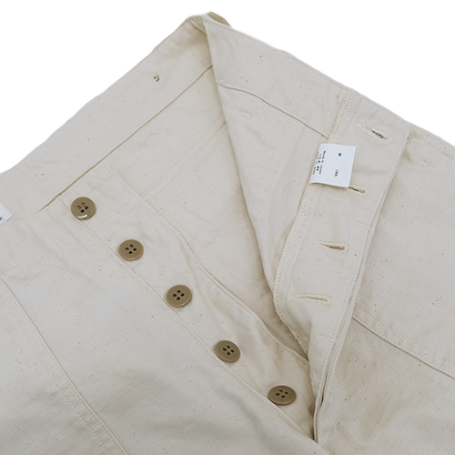 ARAN アラン FATIGUE PT ファティーグパンツ Ecru エクリュ バック