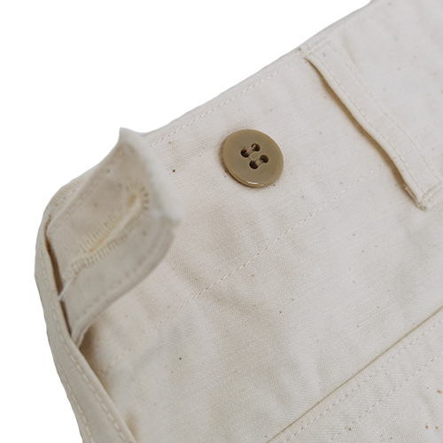 ARAN アラン FATIGUE PT ファティーグパンツ Ecru エクリュ バック