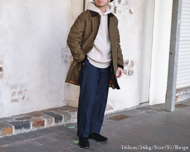 プロホースブラシプレゼント！】Barbour×BARACUTA Tyne Waxed Coat