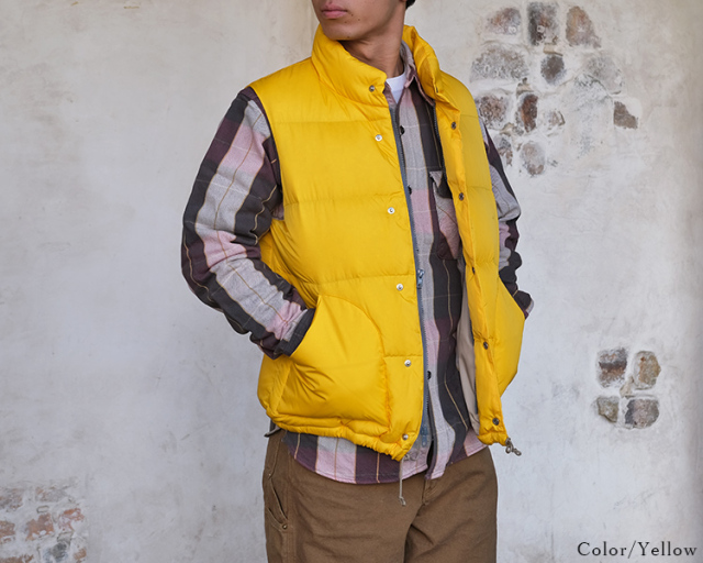 SIERRA DESIGNS シエラデザイン ZIP DOWN VEST ジップダウンベスト