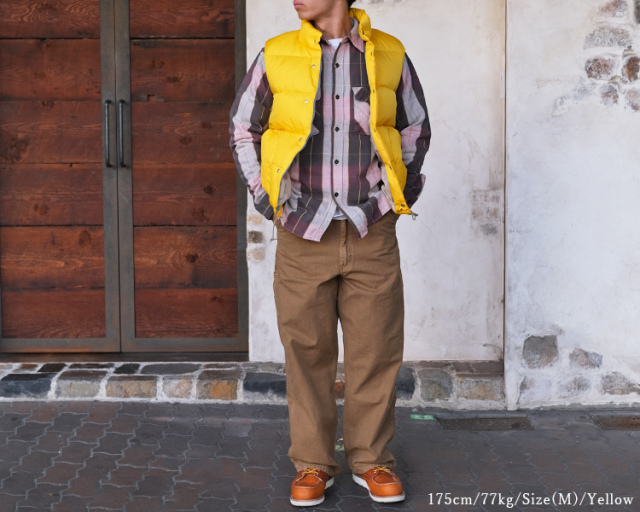 SIERRA DESIGNS シエラデザイン ZIP DOWN VEST ジップダウンベスト