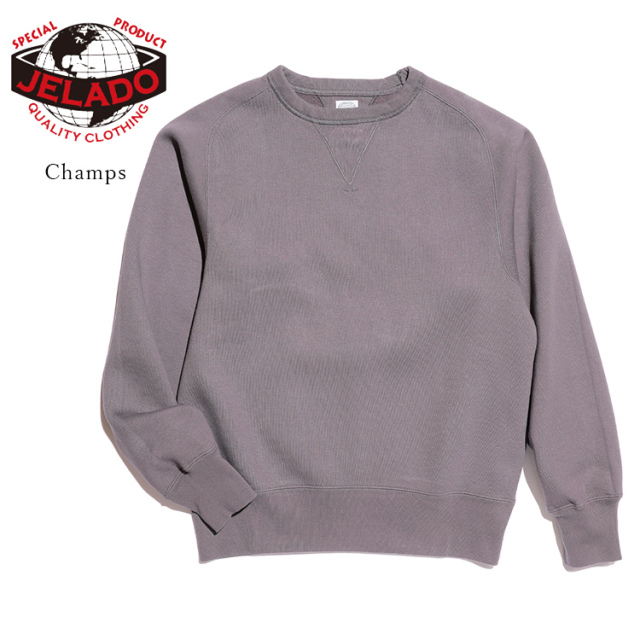 JELADO ジェラード AB94244 Champs Sweat Shirt Plain チャンプス スウェットシャツ プレーン Nasukon ナスコン コットン メンズ 〔FL〕
