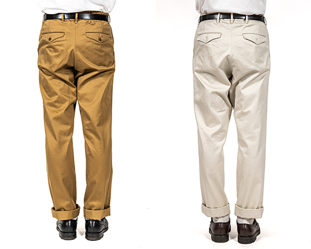 26年春夏入荷分】Workers ワーカーズ Officer Trousers Regular Fit