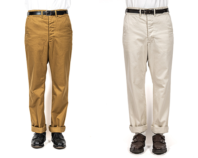 26年春夏入荷分】Workers ワーカーズ Officer Trousers Regular Fit