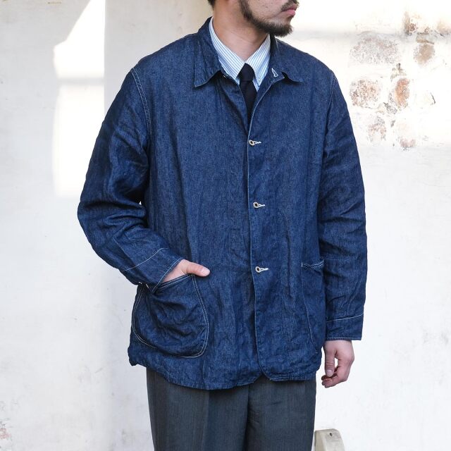 orSlow オアスロウ 01-6250-L81 WWII 40s Linen Denim Coverall 40年代