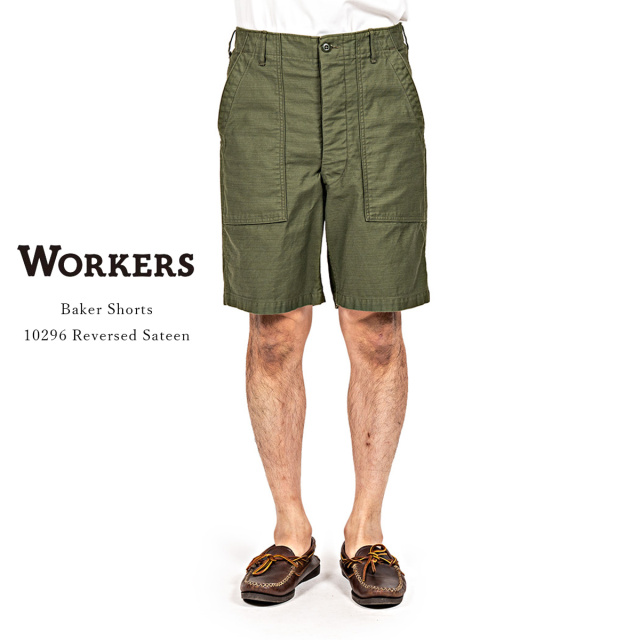 テンダーロイン ベイカー ショーツ ショートパンツ ミリタリー オリーブ L Workers ワーカーズ Baker Shorts ベイカーショーツ ミリタリーパンツ