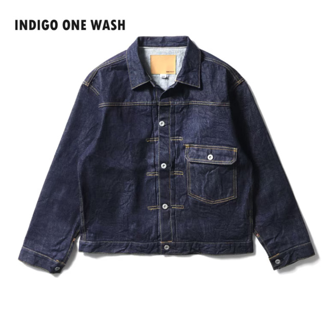 HOUSTON ヒューストン TYPE-1 DENIM JACKET T-BACK 51373 デニム