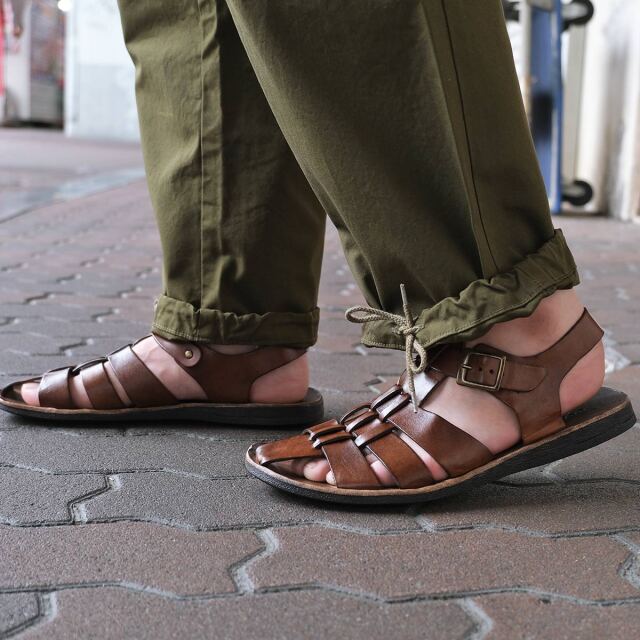 BRADOR ブラドール LEATHER SANDALS レザーサンダル グルカサンダル