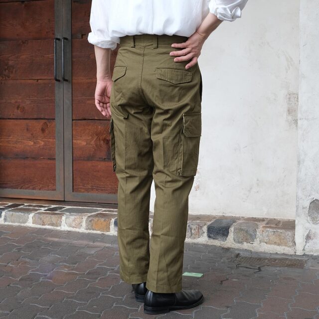 ARAN アラン M-49 HBT Cargo Pants M49カーゴパンツ ヘリンボーン