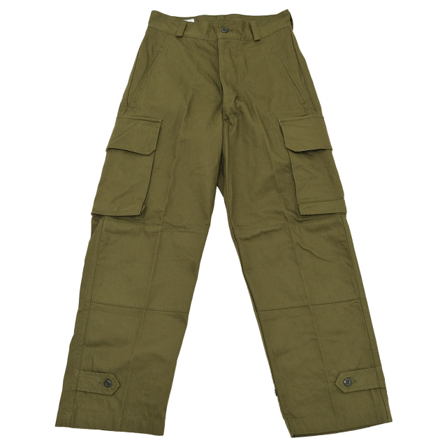 ARAN M-49 HBT カーゴパンツ フランス軍 M-47 ARAN アラン M-49 HBT Cargo Pants M49カーゴパンツ ヘリンボーン