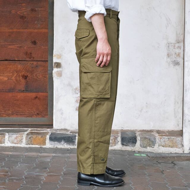 ARAN アラン M-49 HBT Cargo Pants M49カーゴパンツ ヘリンボーン
