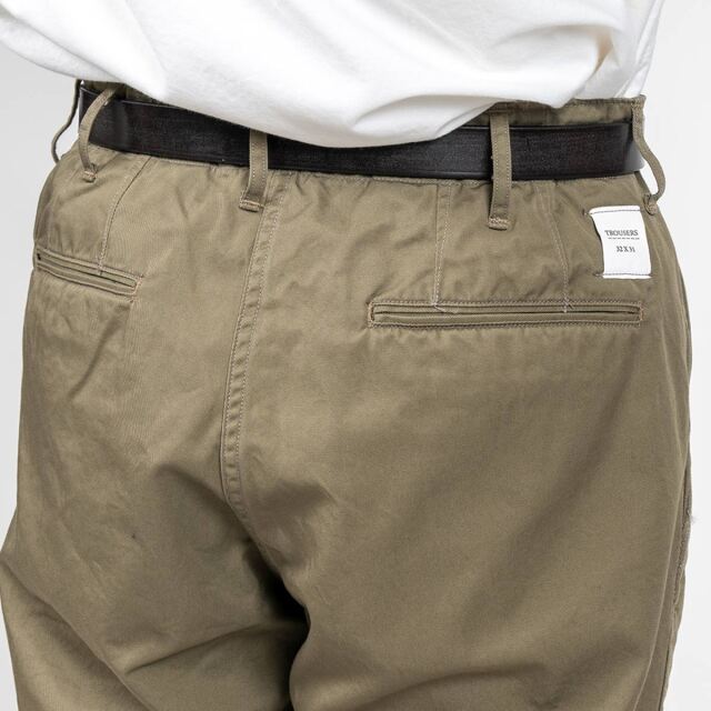 26年秋冬入荷分】Workers ワーカーズ Officer Trousers Regular Fit