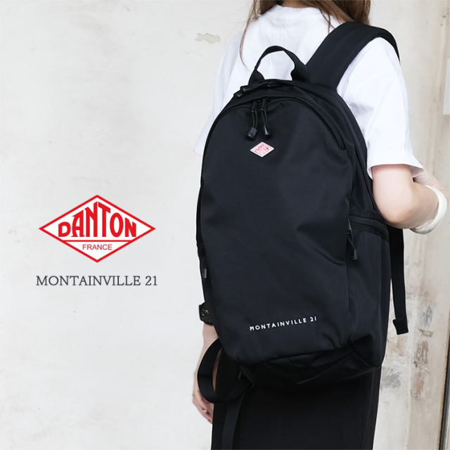 【クーポン対象外※ご利用後も適用前の価格にて販売】 DANTON ダントン バックパック MONTAINVILLE 21-00001 メンズ レディース カバン リュック ブラック ベトナム製
