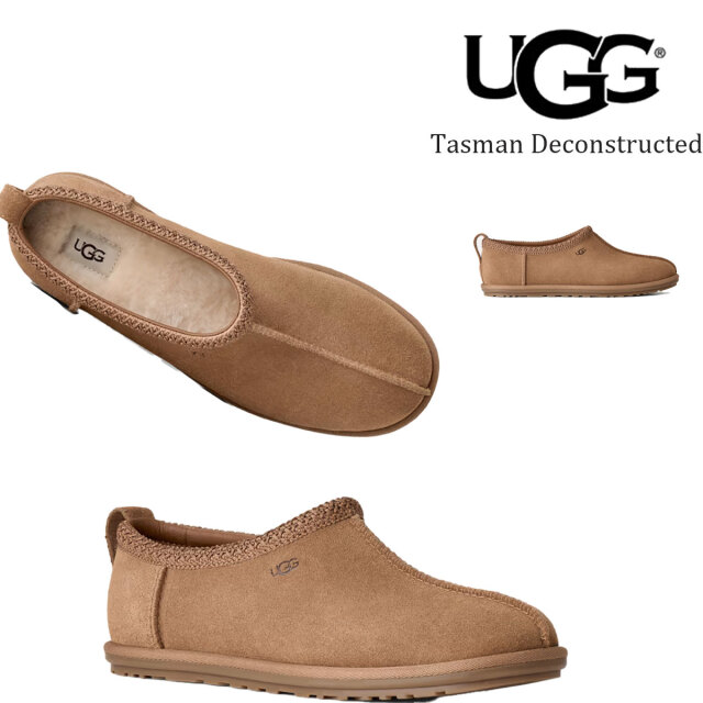 アグ タスマン デコンストラクテッド レディース シューズ 靴 23cm 24cm 25cm チェスナット ブラウン UGG Tasman Deconstructed #1177490