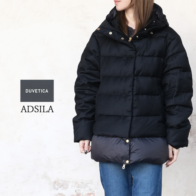 デュベティカ DUVETICA アウター レディース ADSILA アドシラ 262WB1-10640-00-10540 ダウンジャケット NERO（ブラック系） 40 M ブルガリア製 日本正規販売店