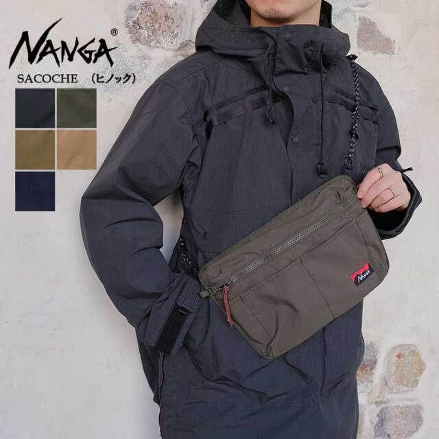 NANGA タキビサコッシュ カーキ NANGA ナンガ TAKIBI SACOCHE タキビサコッシュ メンズ