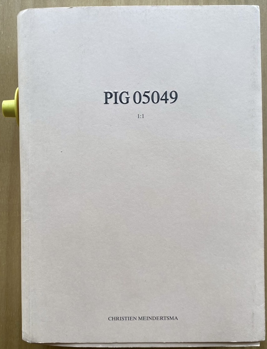 クリスチャン・メンデルツマ 作品集: Christien Meindertsma: PIG 05049【writtenafterwards選書】