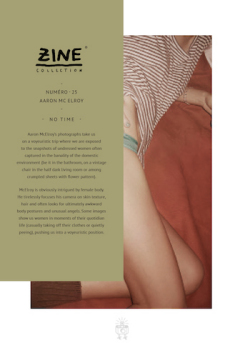 【古本】アーロン・マッケロイ写真集 : ZINE COLLECTION NO.25 : NO TIME BY AARON McELROY【プリント付】