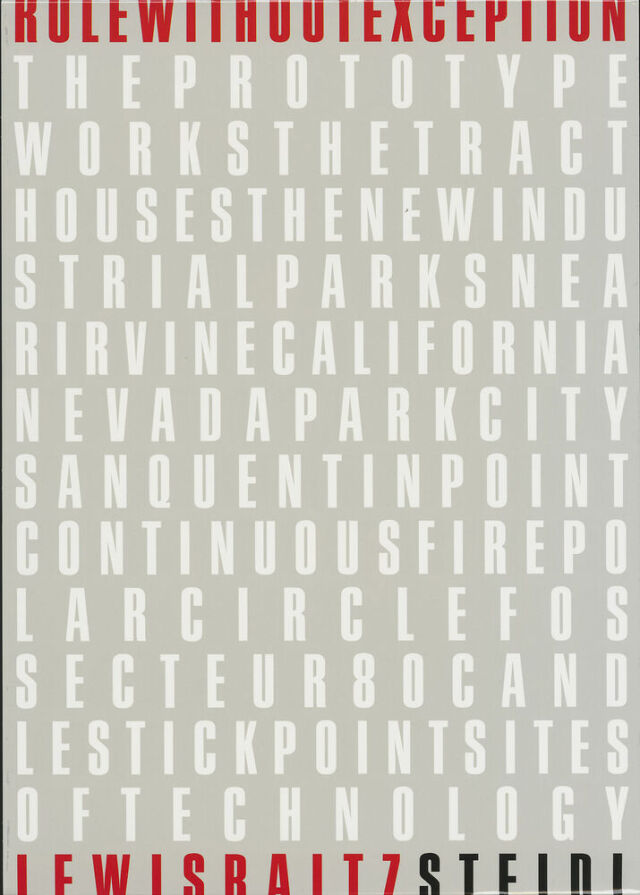 Lewis Baltz 写真集 Lewis Baltz: Park City ルイス・ボルツ - 古本買取販売