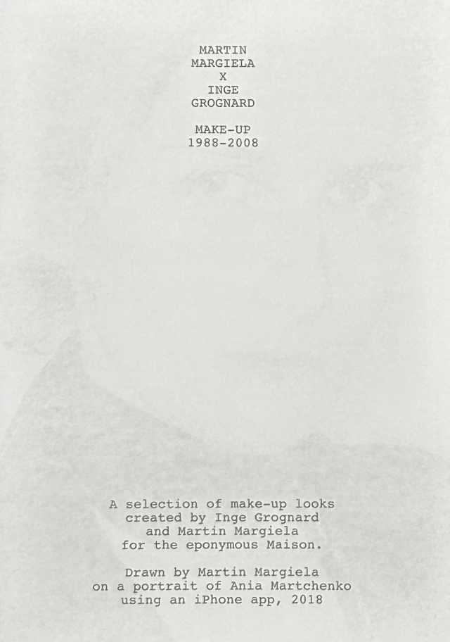 マルタン・マルジェラ x インゲ・グロニャール: MARTIN MARGIELA