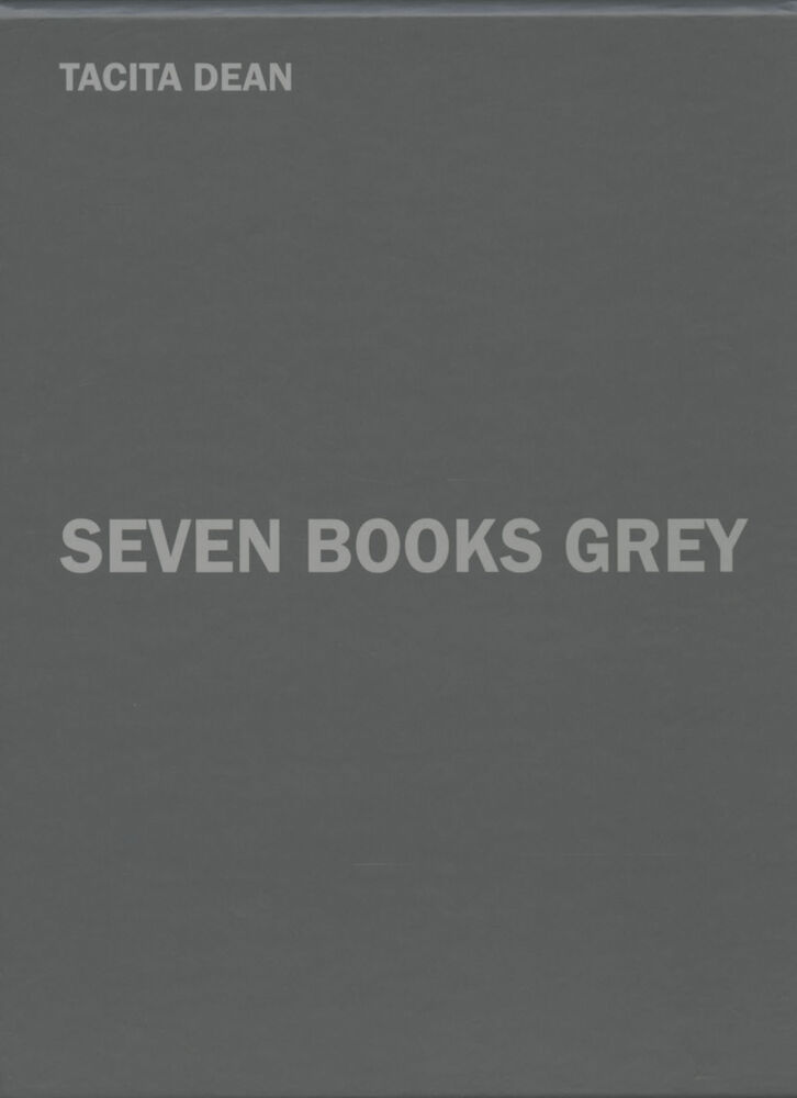 タシタ・ディーン 作品集: Tacita Dean: Seven Books Grey