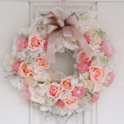 プリザーブドフラワー　リース スィートメモリー直径23ｃｍ　【送料無料】