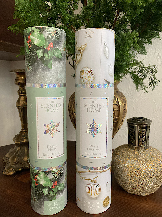Xmas限定ディフューザー　ASHLEIGH&BURWOOD（アシュレイアンドバーウッド）1フロステッドホリー　2ホワイトクリスマスからお選びください！