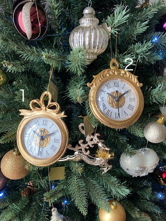 ポケットウォッチオーナメント　不思議の国のアリスの世界観