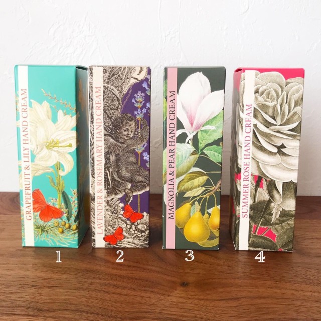 English Soap Company　シアバターとミツロウの英国製 ラグジュアリーハンドクリーム　4種よりお選びください