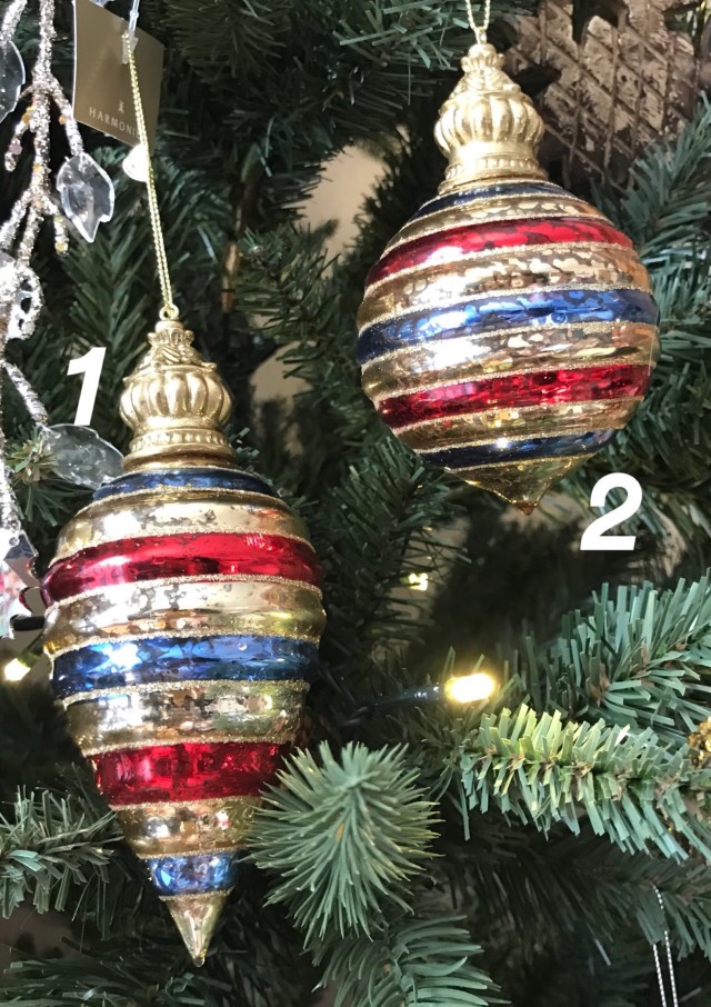 Ｓａｌｅ！トリコロールオーナメント　2種　ガラス製