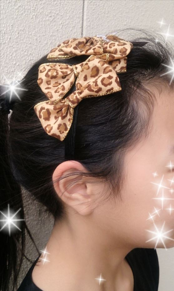 【宅急便コンパクト可】ドイツ製リボンカチューシャ　 Jaguar ジャグヮール