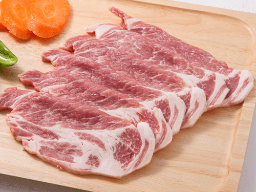 あいぽーく豚肩ロース焼肉用 500g