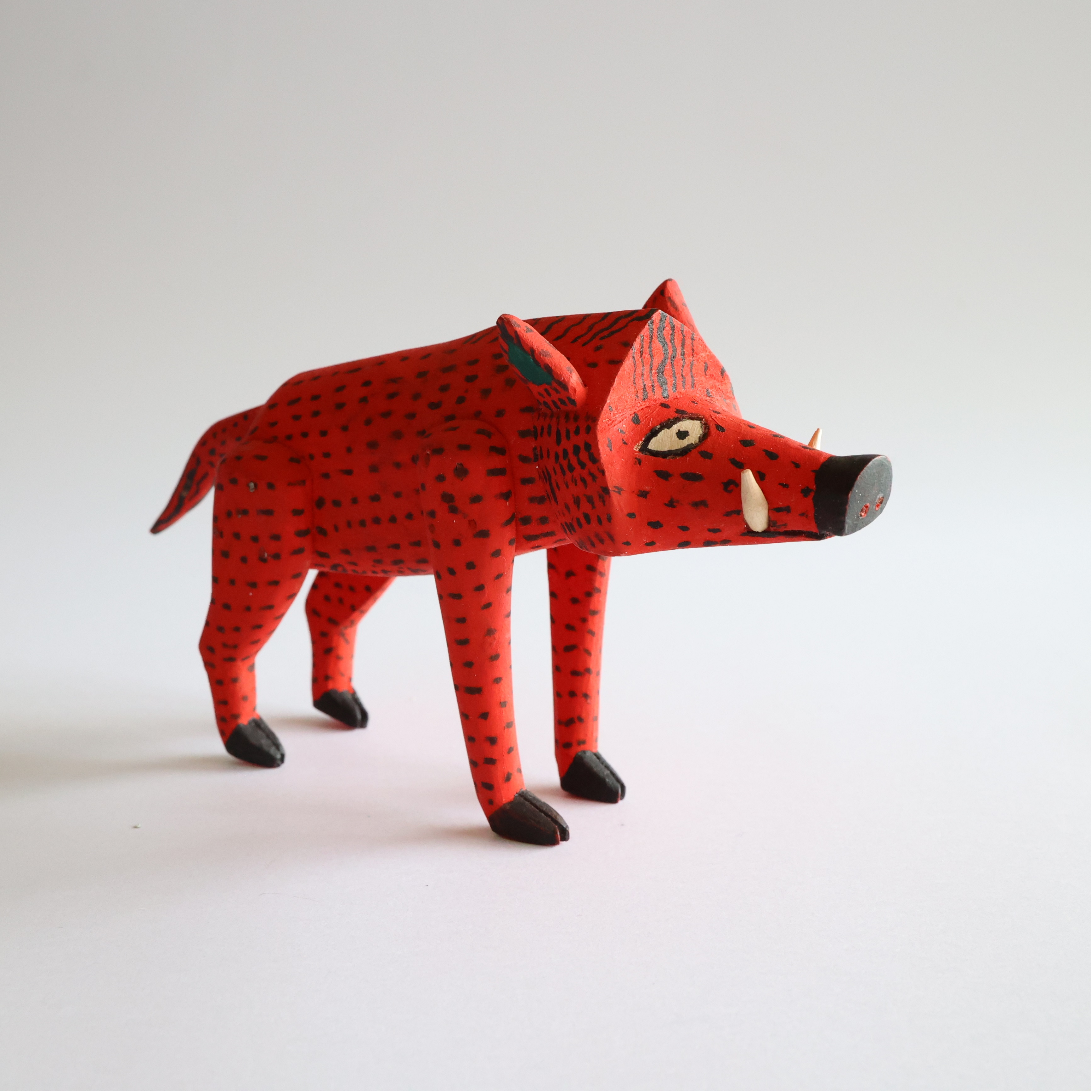 ライオン　うし天使　ニワトリ天使　3点　メキシコ民藝　オアハカウッドカービング ライオン うし天使 ニワトリ天使 3点 メキシコ民藝 オアハカ