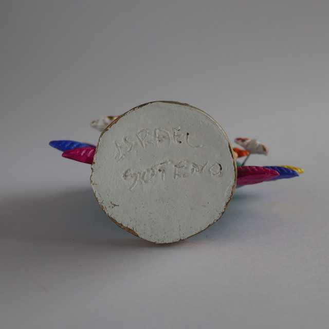 うっとりする色使い♡1970sメキシコ♡生命の樹♡キャンドルホルダー♡燭台♡ うっとりする色使い♡1970sメキシコ♡生命の樹♡キャンドル
