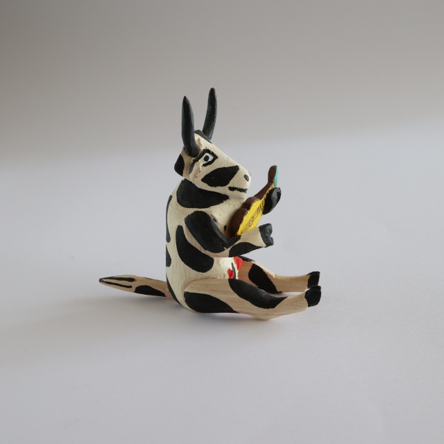 オアハカウッドカービング・サンティアゴファミリー・アレブリヘ アレブリヘ（オアハカウッドカービング）