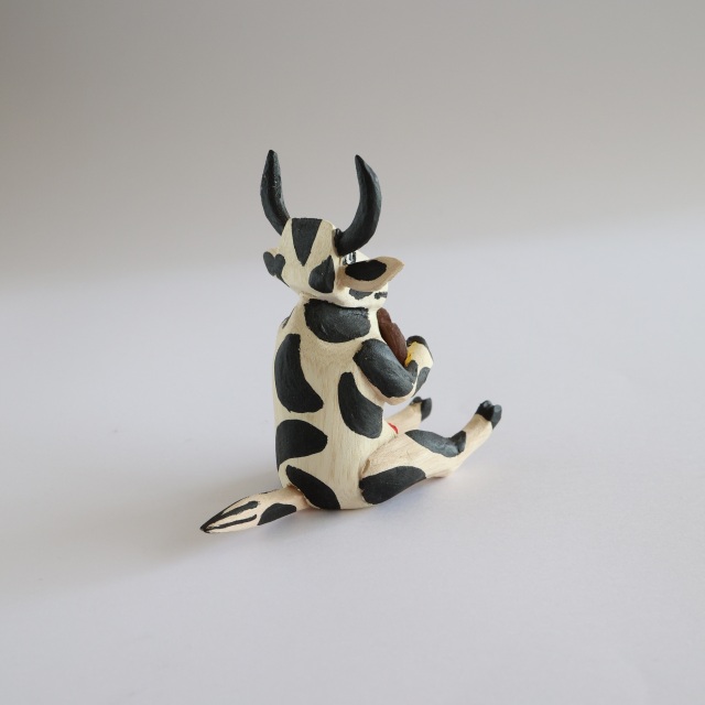 メキシコ オアハカ ウッドカービング アルマジロ セルジオ◦サンティアゴ アルマジロ（オアハカ木彫）- LABRAVA [メキシコ 民芸 フォーク