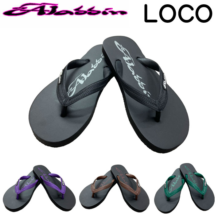 [メール便対応]  ALADDIN アラジン ビーチサンダル LOCO ロコ ビーサン サンダル ユニセックス