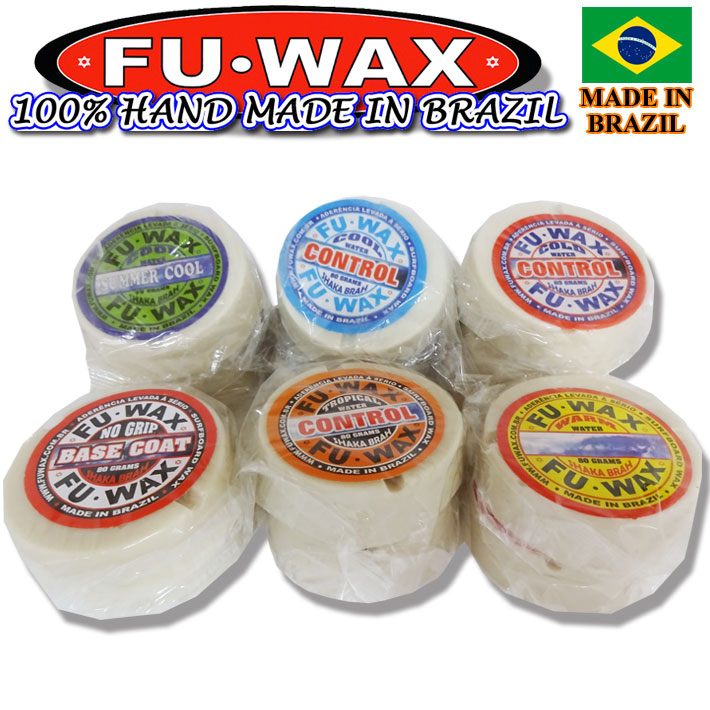 サーフィン用WAX ワックス FUWAX フーワックス ベースコート トップコート 滑り止め SURFWAX サーフワックス 日本正規品