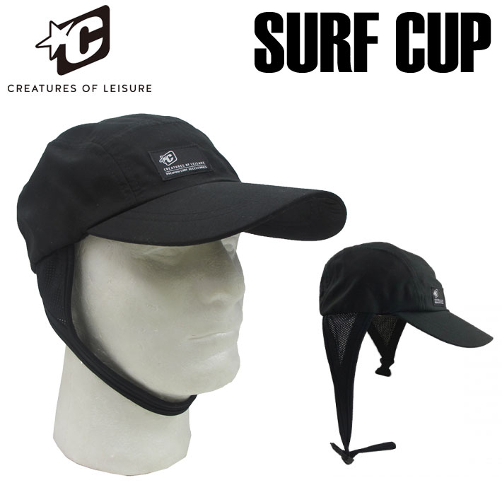 サーフキャップ SURF CAP ブラック BLACK CREATURES クリエイチャー