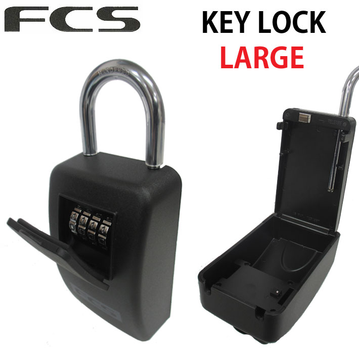 FCS ダイアル式 キーボックス KEY LOCK LARGE キーロック ラージ セキュリティー 鍵 外付け キーボックス 壁付け キーボックス ダイヤル式 番号 防犯 南京錠 電子キー 盗難防止