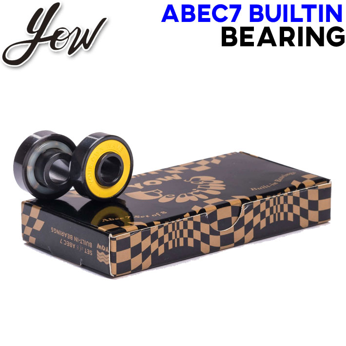 YOW SURFSKATE ABEC7 BUILTIN BEARING べアリング スケボ ヤウ サーフスケート スケート パーツ サーフィン スケボー [メール便発送商品] 
