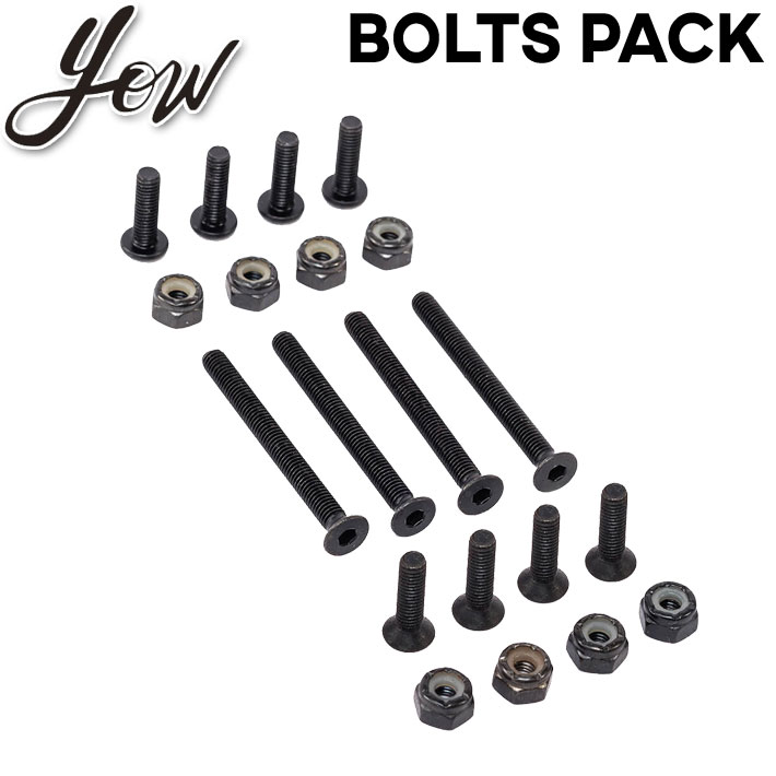 YOW パーツ SURFSKATE BOLTS PACK トラック取り付け用ビス スケボー スケボ ヤウ サーフスケート スケート サーフィン [メール便発送商品] 