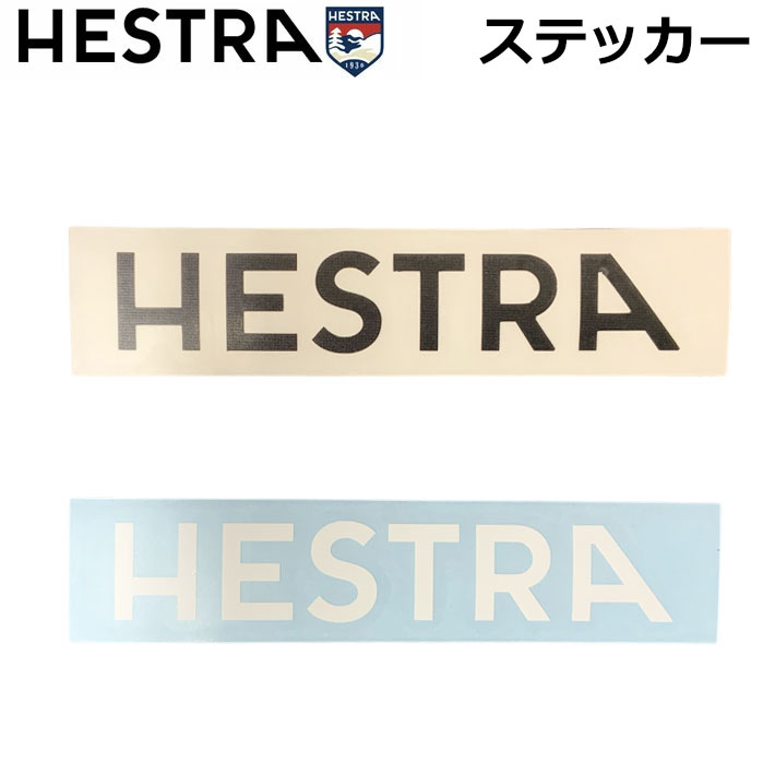 Hestra ヘストラ カッティングステッカー HESTRA LOGO スノーボード 車 バイク デカール