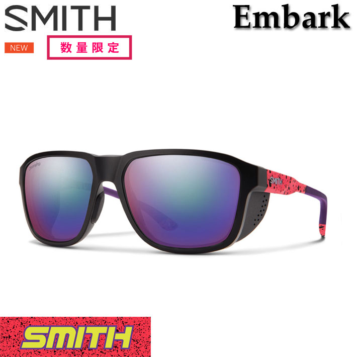 NEW SMITH スミス サングラス [Embark エンバーク] WILD CHILD SERIES 偏光レンズ 偏光 クロマポップ Chromapop Polarized スノボ 登山 アウトドア 釣り フィッシング 日本正規品