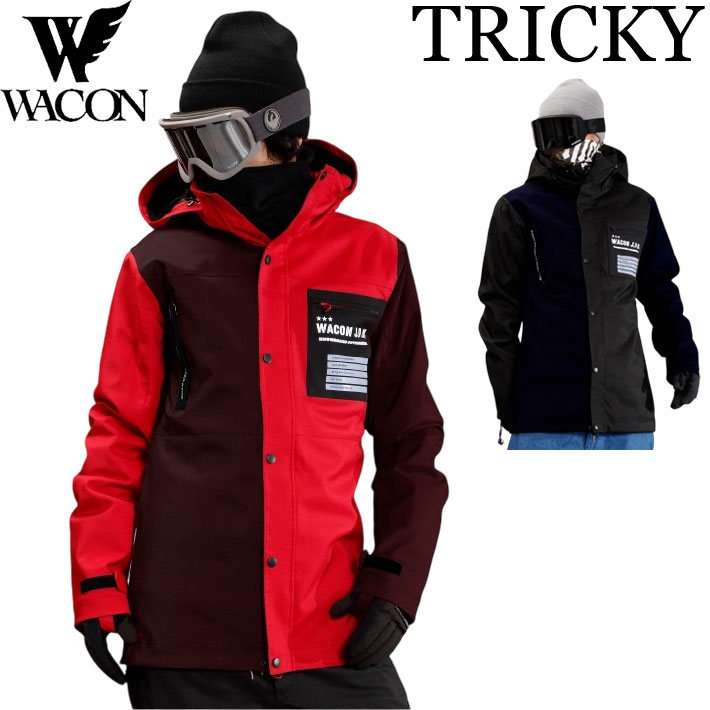 25-26 WACON ウェア ジャケット ワコン スノーボード ウェア メンズ TRICKY JACKET トリッキー ジャケット 2025 2026 日本正規品